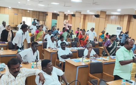 தூத்துக்குடி மாநகராட்சியின் 2026 பிப்ரவரி மாத மாமன்ற கூட்டம்., அரசியல் ரீதியாக பெரும் கவனத்தை ஈர்த்துள்ளது.!