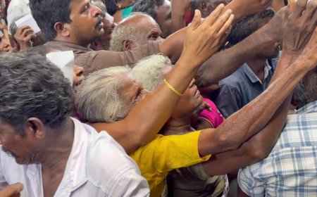 அம்மா பிறந்தநாள் விழா: சேலை வழங்கலில் பரபரப்பு – நள்ளிரவு வரை நீண்ட நலத்திட்ட உதவி.!