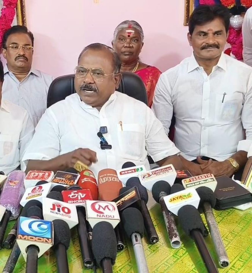 தூத்துக்குடியில் மீண்டும் போட்டியிடும் அதிமுக – முன்னாள் அமைச்சர் செல்லப்பாண்டியன் பேட்டி