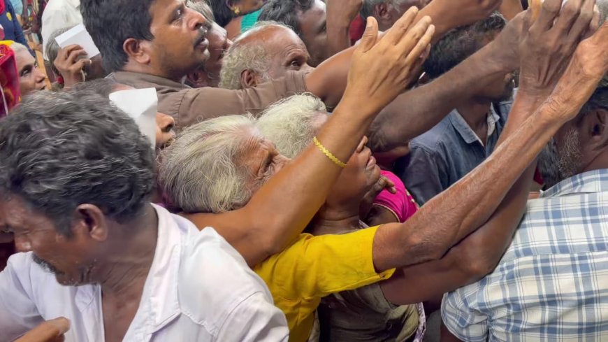 அம்மா பிறந்தநாள் விழா: சேலை வழங்கலில் பரபரப்பு – நள்ளிரவு வரை நீண்ட நலத்திட்ட உதவி.!