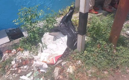 மின் கம்பம் அருகே கருப்பு பையில் எலும்புக்கூடு – தூத்துக்குடியில் பரபரப்பு.!