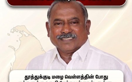 கீதா ஜீவன் மற்றும் அவரது சகோதரர், தூத்துக்குடி மேயர் ஜெகன் பெரியசாமி கடும் ஊழல்-தூத்துக்குடி அதிமுக வேட்பாளர்  சி. த செல்ல பாண்டியன் பேச்சு.!