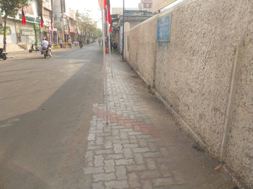 நடைபாதை… கொடிப்பாதையா? – தூத்துக்குடியில் புதிய “அப்டேட்”!