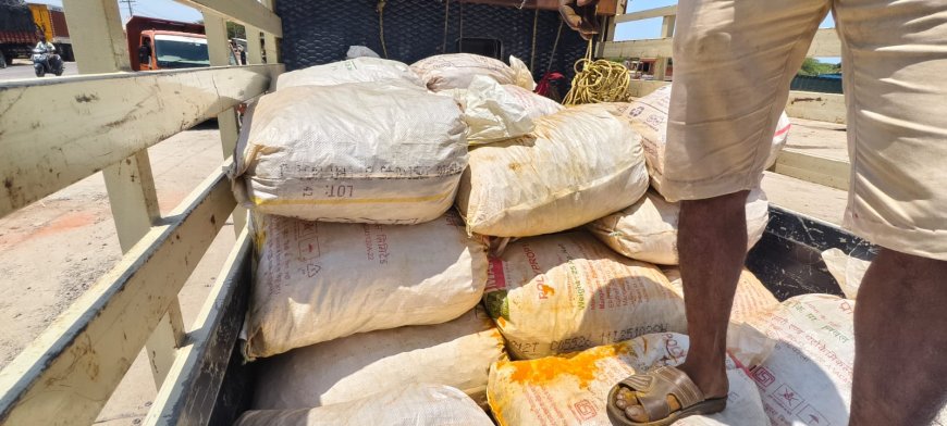 தூத்துக்குடியில் கடத்தலுக்கு பதுக்கி வைத்திருந்த விராலி மஞ்சள், பீடி இலைகள் பறிமுதல்.!