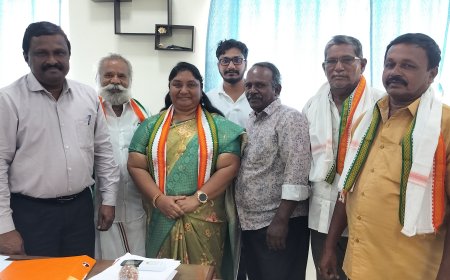 மீனவர் நலன் தொடர்பாக ஜே.டி.யை சந்தித்து கோரிக்கை வைத்த காங்கிரஸ் நிர்வாகிகள்.!